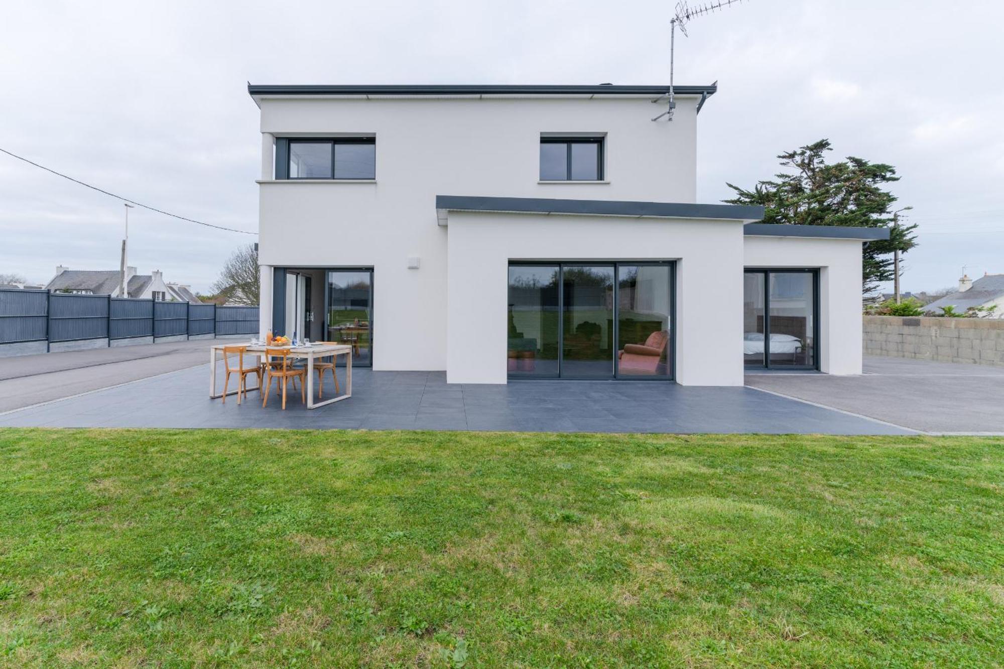 Ker Stivell - Superbe Maison Neuve A 2 Pas De La Mer Landunvez 外观 照片
